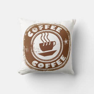 Cooler Abstrakter Kaffee Kissen Kissen