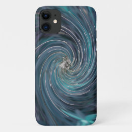 Cooler Abstrakter Retro-Schwarz und Aquamariner ko Case-Mate iPhone Hülle