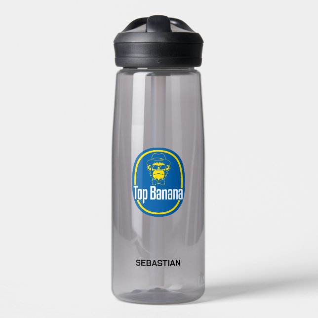 Cooler Affe Top Banana  Trinkflasche (Vorne)