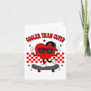 Cooler als Cupid Kid Funny Heart Boy Valentines D Karte