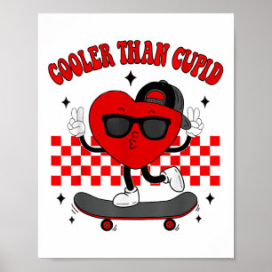 Cooler als Cupid Kid Funny Heart Boy Valentines D Poster