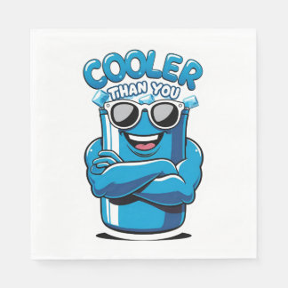 Cooler als Sie - Funny Party Cooler Design Serviette