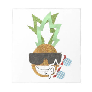 Cooler Ananas-Notizblock Notizblock