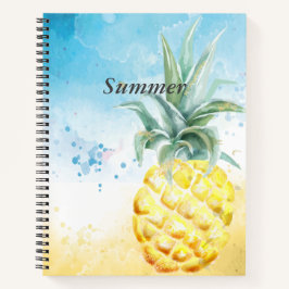 Cooler Ananas Sommer Notizbuch