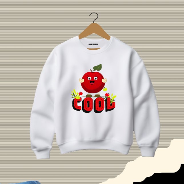 Cooler Apfel Sweatshirt (Von Creator hochgeladen)