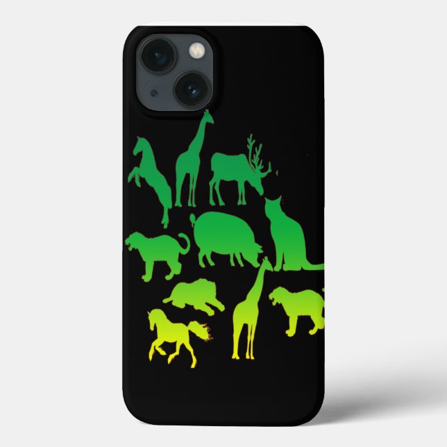 cooler Apple iPhone-Designkoffer für wild lebende  Case-Mate iPhone Hülle (Rückseite)