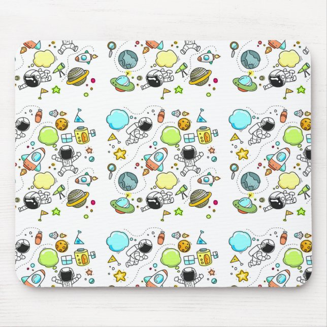 Cooler Astronaut Mousepad (Vorne)