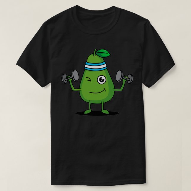 cooler Avocado-Avocadosport T-Shirt (Design vorne)
