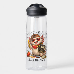 Cooler Axolotl Erste Klasse Lustiger Bruh Wir Sind Trinkflasche