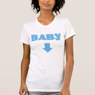Cooler Baby-Pfeil-MutterschaftsT - Shirt ist es