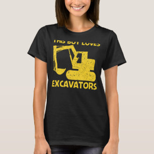 Cooler Bagger für Boys Kids Heavy Equipment Opera T-Shirt