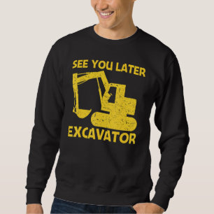 Cooler Bagger für Damen Sweatshirt