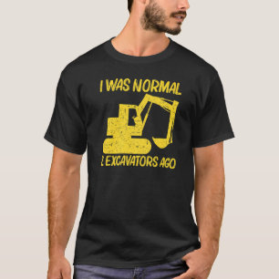 Cooler Bagger Für Männer Frauen Schwere Ausrüstung T-Shirt