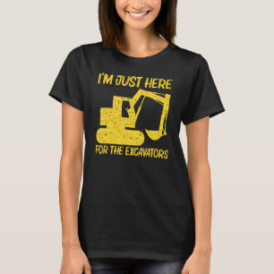 Cooler Bagger Für Männer Frauen Schwere Ausrüstung T-Shirt