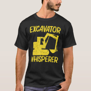 Cooler Bagger Für Männer Frauen Schwere Ausrüstung T-Shirt