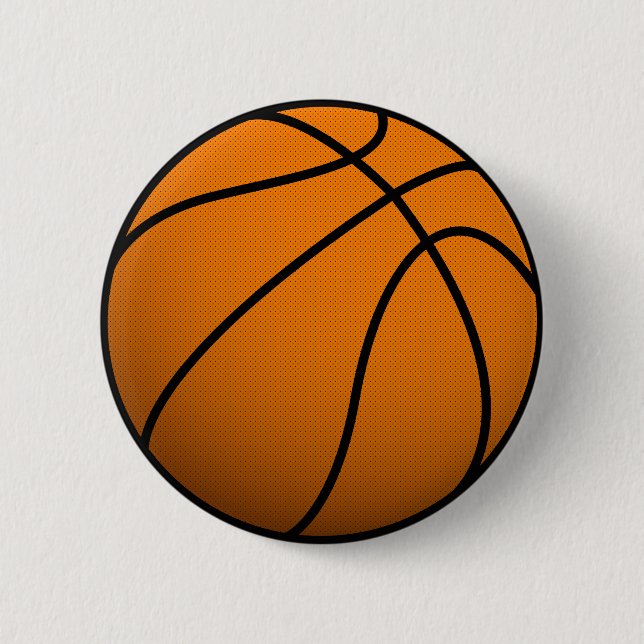 Cooler Ball des Basketball-und Gewohnheits-Sport-B Button (Vorderseite)