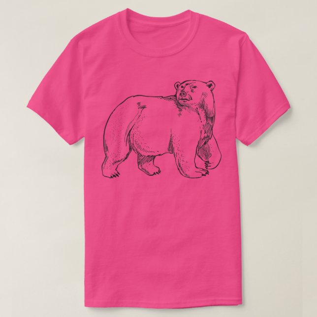 Cooler Bär Grizzles Zoo Tierbären Liebhaber T-Shirt (Design vorne)