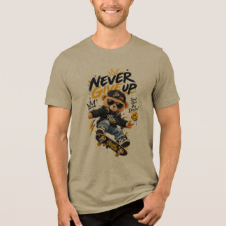 Cooler Bär Skate Tri-Blend Shirt