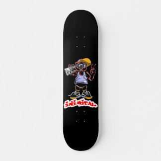 Cooler Bär Skateboard