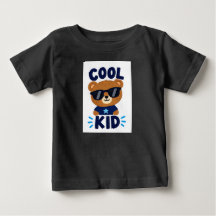 Cooler Bär-T-Shirt für Kleinkinder