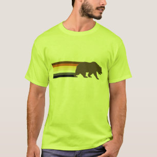 Cooler Bär und die Streifen der Bärenspitze T-Shirt