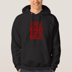 Cooler Barkeeper für Frauen Girls Liquor Mixologe Hoodie