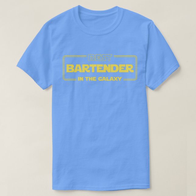 Cooler Barkeeper T-Shirt (Design vorne)
