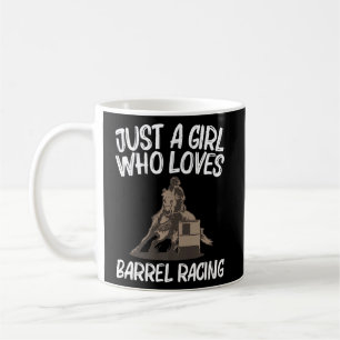 Cooler Barrel Racing für Mädchen Kinder Racer Cowg Kaffeetasse