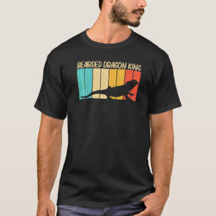 Cooler Bartagame für Männer Jungen Reptil Echse T-Shirt