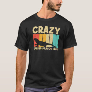 Cooler Bartdrache für die weibliche Mama Reptile L T-Shirt
