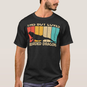 Cooler Bartdrache für Jungen Kinder Reptilienechse T-Shirt