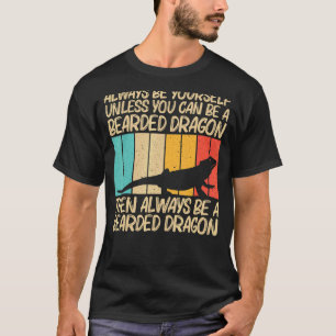 Cooler Bartdrache für Männer Frauen Reptilienechse T-Shirt