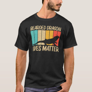 Cooler Bartdrache für Männer Frauen Reptilienechse T-Shirt