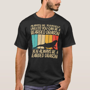 Cooler Bartdrache für Männer Frauen Reptilienechse T-Shirt