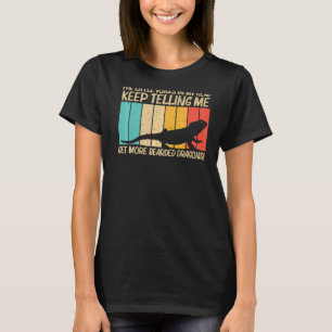 Cooler Bartdrache für Männer Frauen Reptilienechse T-Shirt