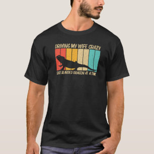 Cooler Bartdrache für Männer Jungen Reptilienechse T-Shirt