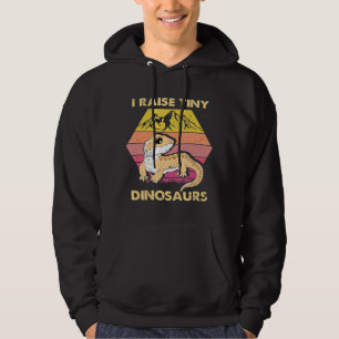 Cooler bärtiger Drache Mommy KostümReptil Hoodie