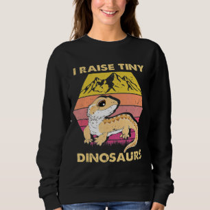 Cooler bärtiger Drache Mommy KostümReptil Sweatshirt