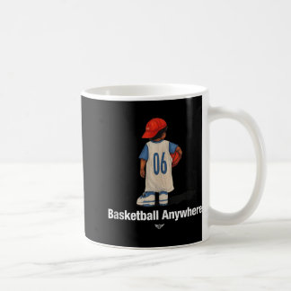 Cooler Basketball überall mit Basketball-Kinderpla Kaffeetasse