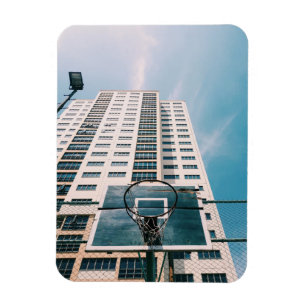 Cooler Basketballkorb Magnet