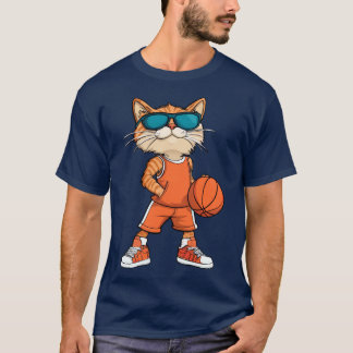 Cooler Basketballspieler T - Shirt