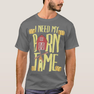 Cooler Bauer Landwirtschaft Barner Jokes Puns Spri T-Shirt