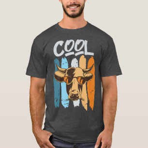 Cooler Bauer lustiger Kuhzucht Bauer T-Shirt
