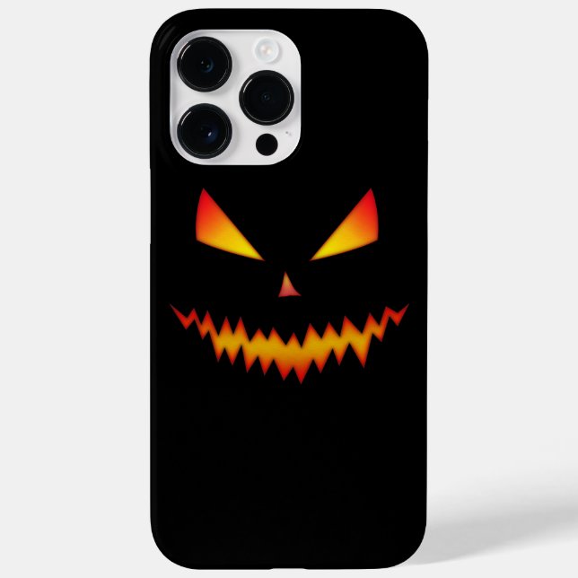 Cooler beängstigender Jack O'Lantern Halloween Case-Mate iPhone Hülle (Rückseite)