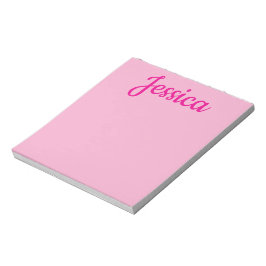 Cooler benutzerdefinierbarer Text Notizblock