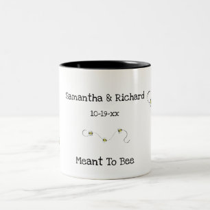 Cooler benutzerdefinierbarer Text Zweifarbige Tasse