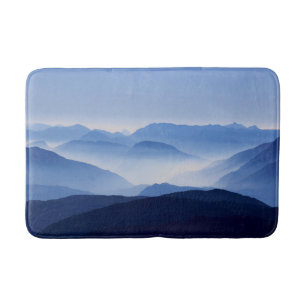Cooler Bergpass Badematte