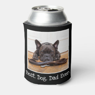 Cooler Best Dog Vater je Foto Personalisiert Schwa Dosenkühler