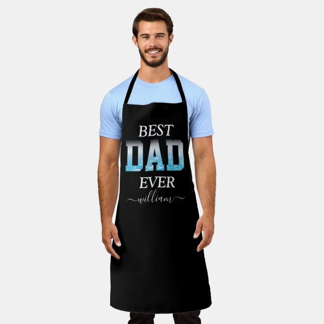Cooler bester Vater je Vatertag Schürze (Getragen)
