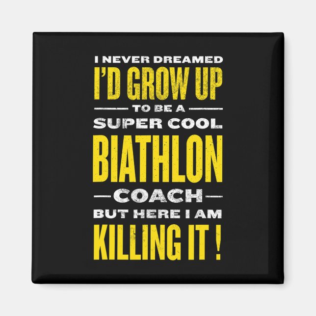 Cooler Biathlon Trainer Lugano Highlights Spaß Lug Magnet (Vorne)